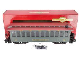 89394 Bachmann G White Pass And Yukon Inch Lake Bennett Observation Car Ln/box