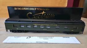 89434 Bachmann Spectrum Ho Nashville Chattanooga And Stl Diner Car New In Box