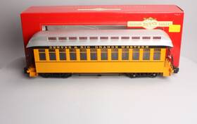 89791 Bachmann G Scale Denver And Rio Grande Western Coach Metal Wheels Ln/box