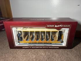 Bachmann 93383 Big Haulers G Gauge United Traction Co. Streetcar