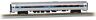 13124 Bachmann-amfleet 85foot Cafe Diner Ready To Run Silver Series R Amtrak 4334