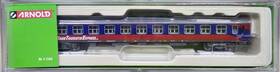 Hn4168-1 Bachmann Rare Arnold N Scale Db Ag Bom Bahn Touristik Express Passenger Car