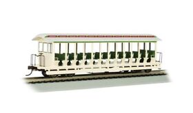 Bac19344 Bachmann Ho Jackson Sharp Open-sided Excursion Car Amusement Park 19344