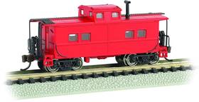 Bachmann Industries 022899168562 Inc. Northeast Steel Caboose Painted Unlettered - N Scale