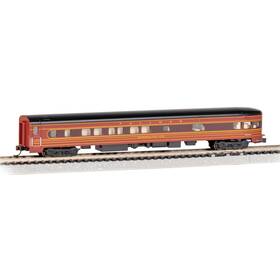 Bac14356 Bachmann Industries Trains - 72ft Smooth-side Baggage Car Prr Fleet