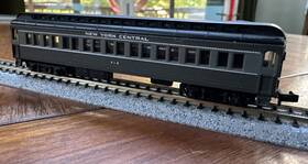 13152 Bachmann Plus N Scale #13152 Coach Car Lighted Interior New York Central 412 Ny