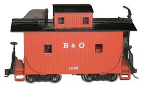 27712 Bachmann Spectrum Nib On30 Baltimore And Ohio B&o Caboose Mpn 27712-free Ship