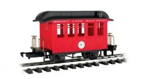 97089 Bachmann Wood Coach Ready To Run Short Line Railroad Red Black G