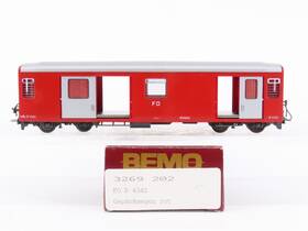 3269-202 Bemo Hom Scale 3269 202 Fo Furka-oberalp Baggage Passenger Car #4342
