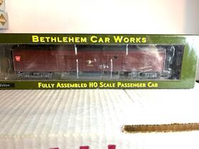 5001-02 Bethlehem Car Works B.c.w. #5001-02 Pennsylvania Class B60b Baggage #9229 H.o. 1 87