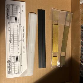 631-638 Bethlehem Car Works Inc. Ho Scale Soo Line Baggage Kit Ken 631-638 Bethlehem Car Works Inc. Ho Scale Soo Line Baggage Kit Ken