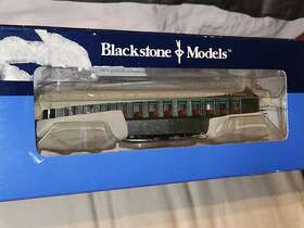 B350105 Blackstone Models Hon3 D&rgw 318 Open Platform Passenger Coach Pullman Green