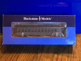 B350106 Blackstone Models Hon3 #b350106 D&rgw Open Platform Coach Unlettered Green
