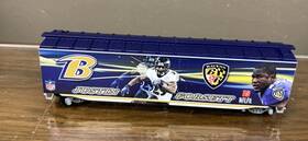 14-00878-010 Bradford Exchange Baltimore Ravens Justin Forsett Box Car With Coa No Tracks