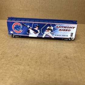 14-19116-014 Bradford Exchange Mlb Chicago Cubs Anthony Rizzo Box Car No Coa