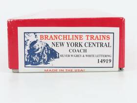 14919 Branchline Ho Scale Kit Nyc New York Central Coach Passenger Car #2942 14919 Branchline Ho Scale Kit Nyc New York Central Coach Passenger Car #2942