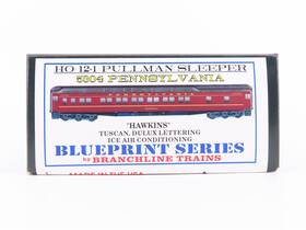 5304 Branchline Ho Scale Blueprint Kit #5304 Prr 12-1 Sleeper Passenger Inch Hawkins