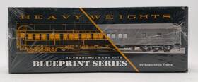 5107 Branchline Trains Ho Boston And Maine Single Window Coach Car Kits Set Of 3