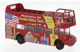 61115 Brekina 1/87 Ho 1954-68 Aec Routemaster Washington Dc City Tour Double-deck Bus