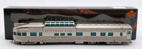 1528 Broadway Limited Ho Cb&q Silver Solarium California Zephyr Vista Dome #377