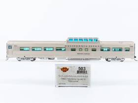 4718 Broadway Limited 836563005035 503 Ho Cb&q Silver Lariatft Vista Dome Cz Passenger Car #4718