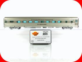 Broadway Limited 836563015218 Ho Scale Wp Ca Zephyr Silver Poplar Sleeper #872 1521 Lighte