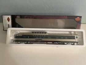 Bli1154 Broadway Limited Ho Scale 1154 Observation Car #1601 Wabash Bluebird