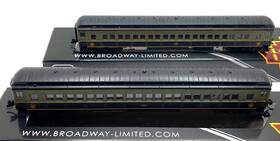6538-6539 Broadway Limited Imports N 6538 6539 80ft Coach # 5155 5165 Canadian National Cn 2 Pack