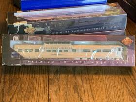 Broadway Limited Imports 836563014945 Vista Dome Car California Zephyr Cb&q Silver Stirrup Ho 1494