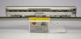 Bli530 Broadway Limited Imports Bli Ho Cz #862 Wp Western Pacific Silver Canyonft Sleeper 530