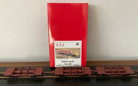 29277 Bts Ho Scale Mccabe Log Car Three Pack Built Rare #29277 Vg