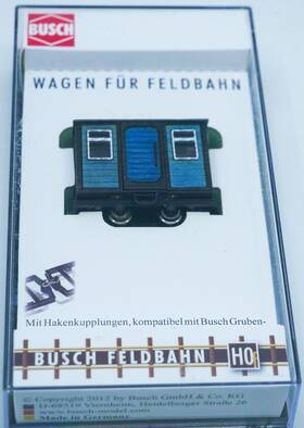 12232 Busch Feldbahn Ho Hon2 Narrow Gauge Passenger Car New In Box