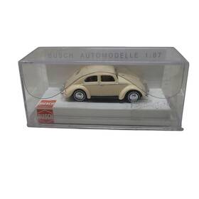 42761 Busch Vw Beetle Ft53 1 87 H0 Scale Model Car Cream Oval Window Bug New