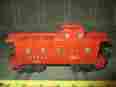 C-40-1 Lionel O Scale Train Sp 6257 Caboose Built 9-47 With The Plastic Windows