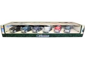71602 Cararama 1/72 1950 Chevrolet 3100 Pickup 6-truck Boxed Set Vintage Diecast Fleet