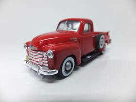 71602-red Cararama 1/72 Scale 1950 Chevrolet 3100 Pickup Truck Vintage Die Cast Metal Red 71602-red Cararama 1/72 Scale 1950 Chevrolet 3100 Pickup Truck Vintage Die Cast Metal Red