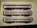 Cars-44141-44219-44078 Mth 3 Mikes Train House Railking Amtrak Amfleet Passenger