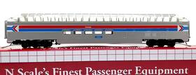 7107-03 Centralia Car Shops N Ccs Super Dome Amtrak Phase I # 9310