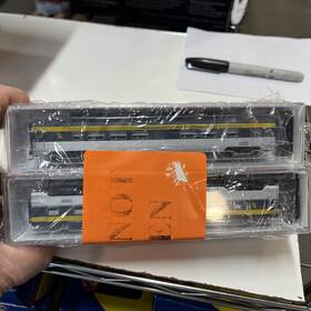 Ccs6900-1 Centralia Car Shops N Scale Ps 52-seat Corrugated Coach C&o 4 Set Nos