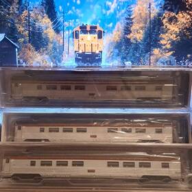 Ccs6910-01 Centralia Car Shops 3 Cars Norfolk And Western Pullman Standard Coach N Gauge