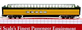 Ccs7106-01 Centralia Car Shops N 7106-01 Super Dome Chicago And North Western Powder River