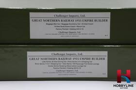 2312.1s Challenger Imports 2308.1s New Great Northern 1955 Empire Builder 10 Cars