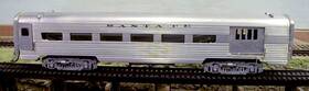 Chester Atsf 139 Metal Sided Passenger Combine Car - Ho Scale