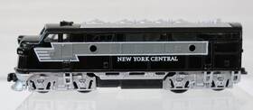 9933d Classic Loco Passenger E-8 Diesel 1 36 Scale New York Central Power Pull Back Black And Silver