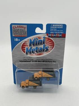 50250 Classic Metal Works International R190 B&o Rr Delivery Van - Nib
