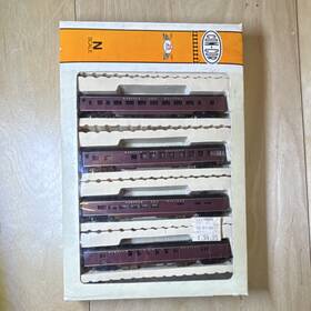 00001-006804 Con-cor N Scale Norfolk And Western 5 Car Passenger Set Limited Edition Brown