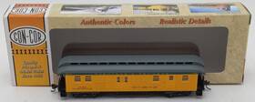 0001-000322-2 Con-cor Ho Scale Virginia And Truckee Baggage Passenger Car #231 Ex
