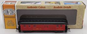0001-000323 Con-cor Ho Scale Central Pacific Baggage Passenger Car #150 Ex/box