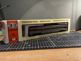 0001-000728 Con-cor Ho Scale Lackawanna Diner Car Coach Passenger 0001-000728 Con-cor Ho Scale Lackawanna Diner Car Coach Passenger