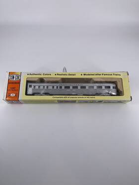 0001-000733 Con-cor Ho Scale Observation Car Corrugated Sides 000733 Pennsylvania